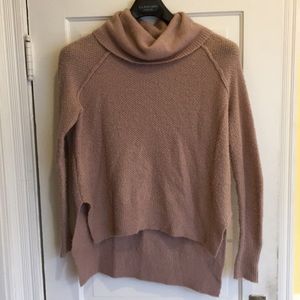 Lilac cowl neck sweater